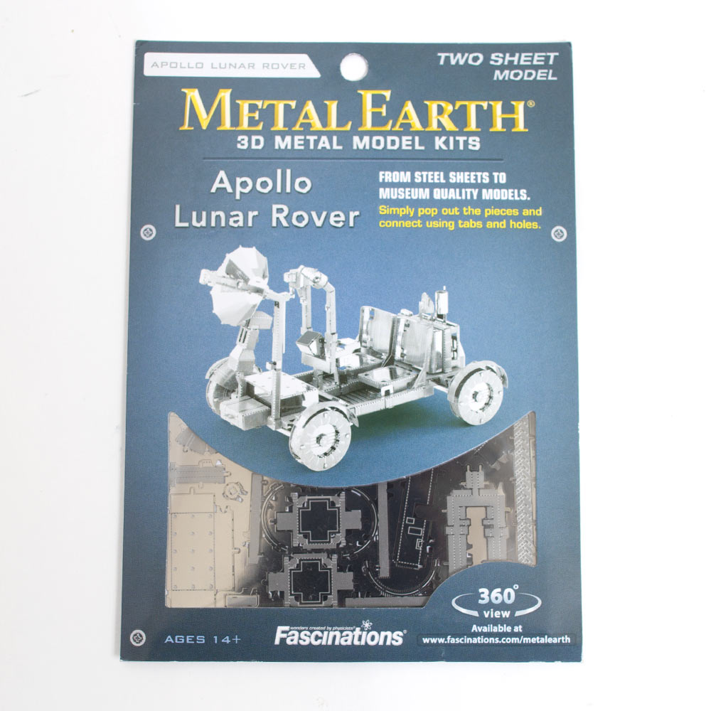 Metal Earth, Toys & Figurines, Metal, Art & School, Apollo Lunar Rover, 2396